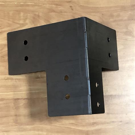 black metal post to beam brackets|heavy duty beam brackets.